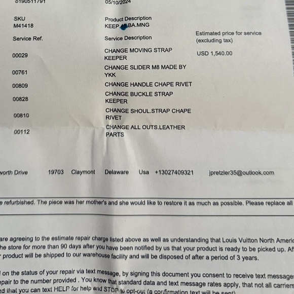 Louis Vuitton Monogram Keepall Size 50 Travel Duffle Bag - Picture 14 of 16